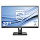 Philips 27" LED - 275S1AE 2560 x 1440 pixels - 4 ms (greyscale) - 16/9 - IPS panel - 75 Hz - Pivot - DisplayPort/HDMI/DVI-D - Speakers - Black