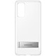 Samsung Clear Standing Cover Transparente Samsung Galaxy S20 Fan Edition Coque transparente avec fonction stand pour Samsung Galaxy S20 Fan Edition
