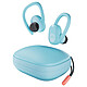 Skullcandy Push Ultra Blue True Wireless Sports In-Earphone - Bluetooth 5.0 - Modo Solo - Controles/Micrófono - IP67 - 6h de duración de la batería - Estuche de carga/transporte inalámbrico