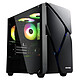 Enermax Marbleshell MS20 (Black) Mini Tower case with side panel and RGB backlighting in front