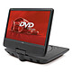 Calibro MPD110 Lettore DVD portatile con uno schermo LCD da 10" che può essere piegato e ruotato di 180°, batteria ricaricabile, uscita cuffie, telecomando e borsa per poggiatesta