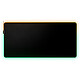 SteelSeries QcK Prism Cloth 3XL Tapis de souris/clavier gaming - souple - surface en tissu haute performance - base antidérapante en caoutchouc - rétro-éclairage RGB - format très large (1220 x 590 x 9.8 mm)
