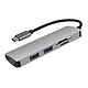 Hub Heden USB 3.0 Tipo-C a 5 porte Da USB 3.0 Type-C a 3x USB 3.0 Type-A, 1x porta micro SD e 1x porta SD