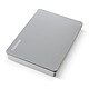 Toshiba Canvio Flex Exclusive 2Tb Silver 2.5" USB 3.0 External Hard Drive (Type-A or Type-C) + Protective Cover