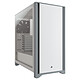 Corsair 4000D Tempered Glass (White) Medium tower case with tempered glass panel