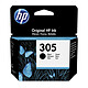 HP 305 (3YM61AE) - Noir - Cartouche d'encre noire (120 pages à 5%)