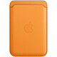Apple iPhone Leather Wallet with MagSafe California Poppy - Leather Card Case with MagSafe for iPhone 12 / 12 Pro