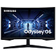 Samsung 27" LED - Odyssey G5 C27G55TQWU · Occasion 2560 x 1440 pixels - 1 ms - Format 16/9 - Dalle VA incurvée - 144 Hz - HDR10 - FreeSync Premium - HDMI/DisplayPort - Noir - Article utilisé