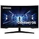 Samsung 32" LED - Odyssey G5 C32G55TQWU 2560 x 1440 pixels - 1 ms - Format 16/9 - Dalle VA incurvée - 144 Hz - HDR10 - FreeSync Premium - HDMI/DisplayPort - Noir