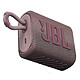 JBL GO 3 Rose Mini enceinte portable sans fil - Bluetooth 5.1 - Conception étanche IP67 - USB-C - Autonomie 5h