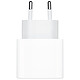 Apple 20W USB-C Power Adapter (MUVV3ZM/A). Adattatore di alimentazione USB-C da 20W per iPhone / iPad / Apple Watch / AirPods.