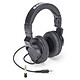 Samson Z25 Wired circumaural studio headphones with 90° swivel leather ear cups (3.5/6.35 mm jack)