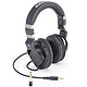 Samson Z35 Wired closed-back studio headphones with upper leather ear cups, foldable and swivel 90 design (3.5/6.35 mm jack)