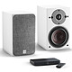 Dali Oberon 1 C White Sound Hub Compact Wireless audio system with 2 x 50W active compact library speakers and HD aptX Bluetooth hub, HDMI ARC and S/PDIF inputs