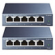 TP-LINK TL-SG105 x2 Switch gigabit de 5 puertos 10/100/1000Mbps - Pack de 2