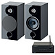 Tangent Ampster BT II Focal Chora 806 Black 2 x 50 W Bluetooth aptX Strobe Amplifier Library Speaker (pair)