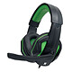 Alpha Omega Players Rapace C19 Green Circumaural gamer headset with integrated microphone for PC and consoles (3.5 mm jack)