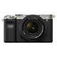 Sony Alpha 7C Silver/Black 28-60 mm 24.2 MP Full Frame Mirrorless Camera - 5-Axis Stabilization - 3" Touch Screen/Steering - OLED XGA Viewfinder - 4K Video - Wi-Fi/Bluetooth/NFC Standard Lens 28-60mm f/4-5.6