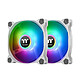 Thermaltake Pure Duo A12 ARGB Radiator Fan x 2 - Blanc Pack de 2 Ventilateurs de boîtier 120 mm LED ARGB - Blanc