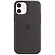 Apple Silicone Case with MagSafe Noir Apple iPhone 12 mini Coque en silicone avec MagSafe pour Apple iPhone 12 mini