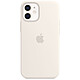 Custodia in silicone Apple con MagSafe bianco per iPhone 12 mini Custodia in silicone con MagSafe per Apple iPhone 12 Pro mini