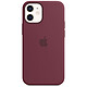 Funda de silicona con MagSafe Plum Apple iPhone 12 mini Funda de silicona con MagSafe para el iPhone 12 Pro mini de Apple