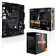 Kit Upgrade PC AMD Ryzen 7 5800X ASUS TUF GAMING B550-PLUS Carte mère Socket AM4 AMD B550 + AMD Ryzen 7 5800X (3.8 GHz / 4.7 GHz)