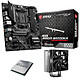 Kit de actualización de PC AMD Ryzen 5 5600X MSI MAG B550M BAZOOKA Placa base Socket AM4 AMD B550 + AMD Ryzen 5 5600X (3,7 GHz / 4,6 GHz) + Unidad de refrigeración