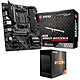 Kit Upgrade PC AMD Ryzen 7 5800X MSI MAG B550M BAZOOKA Carte mère Socket AM4 AMD B550 + AMD Ryzen 7 5800X (3.8 GHz / 4.7 GHz)