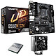 Kit Upgrade PC AMD Ryzen 5 5600X Gigabyte B550M S2H Carte mère Socket AM4 AMD B550 + AMD Ryzen 5 5600X (3.7 GHz / 4.6 GHz) + Ventirad