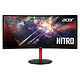 Acer 34" LED - Nitro XZ342CKPbmiiphx 3440 x 1440 píxeles - 1 ms (VRB) - Formato 21/9 - Panel VA curvo - 144 Hz - FreeSync Premium - HDR400 - HDMI/Puerto de pantalla - Negro/Rojo
