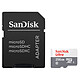 SanDisk Ultra microSDXC 256 Go + adaptateur SD Carte microSDXC UHS-I Class 10 256 Go 100 MB/s