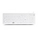 Urban Factory SANEE Keyboard Clavier filaire antibactérien - Interface USB - 110 touches - scellé (norme IP68) - AZERTY, Français