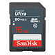 SanDisk Ultra SDHC UHS-I 16 Go Carte mémoire SDHC UHS-I Class 10 16 Go 80 Mo/s
