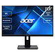 Acer 23.8" LED - B247Ybmiprzx 1920 x 1080 píxeles - 4 ms (gris a gris) - formato 16/9 - panel IPS - 75 Hz - HDMI/VGA/Puerto de pantalla - Hub USB - Pivote - Negro