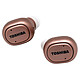 Toshiba RZE-BT900E Oro Rosa Auriculares intraauriculares verdaderamente inalámbricos - Bluetooth 5.0 - Controles/micrófono - 4 horas de duración de la batería - Estuche de carga/transporte