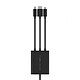 Opiniones sobre Cable HDMI/USB-C/Mini-DP a HDMI de Belkin - 2,4 m