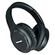 Toshiba RZE-BT1200H Black Around-ear wireless headset - Bluetooth 5.0 - Noise cancelling - Controls/Microphone - 15 hours battery life