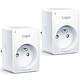 TP-LINK Tapo P100 (pack of 2) 2x Mini Plug connects Wi-Fi 2.4 GHz compatible with iOS 9.0 (and above) and Android 4.3 (and above)
