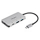 Targus Multi-Port USB-C Hub Multi-port USB-C hub with 2x USB-A and 2xUSB-C and Power Delivery (up to 100W)