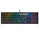Corsair K60 RGB Pro (Cherry MX LP Speed) Wired gaming keyboard - silver mechanical switches (Cherry MX Low Profile Speed switches) - macro and multimedia keys - RGB backlighting - AZERTY, French
