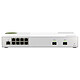 QNAP QSW-M2108-2S Conmutador web gestionable de 8 puertos de 2,5 GbE + 2 puertos SFP+