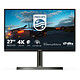 Philips 27" LED - Momentum 278M1R 3840 x 2160 pixel - 4 ms (grey to grey) - formato 16:9 - pannello IPS - HDR - HDMI/DisplayPort - HP integrato - Ambiglow - Nero