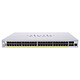 Cisco CBS350-48FP-4X Conmutador web gestionable de 48 puertos 10/100/1000 Mbps PoE+ de capa 3 + 4 ranuras SFP+ de 10 Gbps