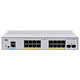 Cisco CBS350-16P-E-2G 16 porte PoE + 10/100/1000 Mbps + 2 slot SFP