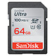 SanDisk Ultra SDXC UHS-I U1 64 GB (SDSDUNR-064G-GN3IN) Scheda di memoria SDXC UHS-I U1 Classe 10 64 GB 100 MB/s