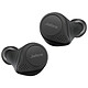Jabra Elite 75t Carga Inalámbrica Negro Auriculares intraauriculares True Wireless - Bluetooth 5.0 - 4 micrófonos - 5h30 de duración de la batería - IP55 - Compatible con carga inalámbrica - Estuche de carga/transporte