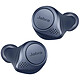 Jabra Elite Active 75t Wireless Charging Blue True Wireless in-ear earphones - Bluetooth 5.0 - Passive noise reduction - 4 microphones - Battery life 7h30 - IP57 - Wireless charging compatible - Charging/transportation box