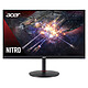 Acer 28" LED - Nitro XV280Kbmiiprx 3840 x 2160 pixels - 4 ms (greyscale) - 16/9 format - IPS panel - HDR10 - FreeSync - HDMI/DisplayPort - Pivot - Black