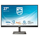 Philips 27" LED - 272E1GAEZ/00 1920 x 1080 pixels - 4 ms (greyscale) - 16/9 - VA panel - 144 Hz - FreeSync Premium - HDMI/DisplayPort - Speakers - Adjustable height - Black